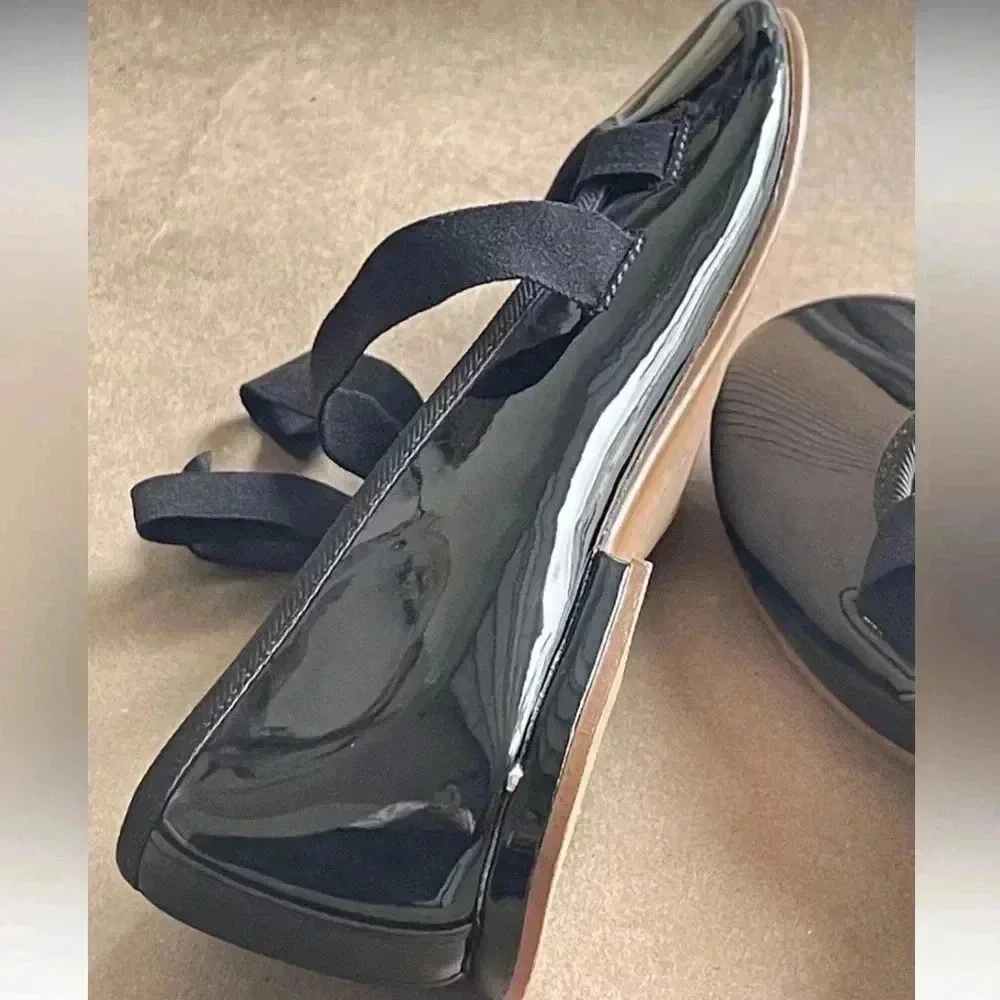 me Zara Patent Leather Ballet Flats Size 32 | 1